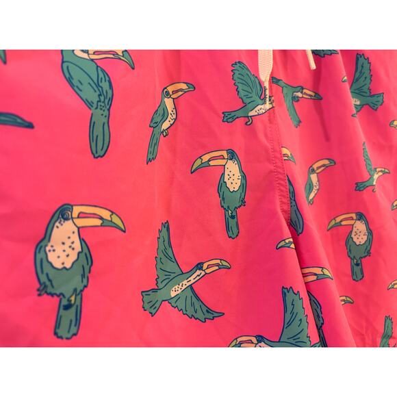 Boy's Youth Chubbies Delights Swimsuit Swim Trunks NEW Toucan Do It Print XL - Picture 4 of 5